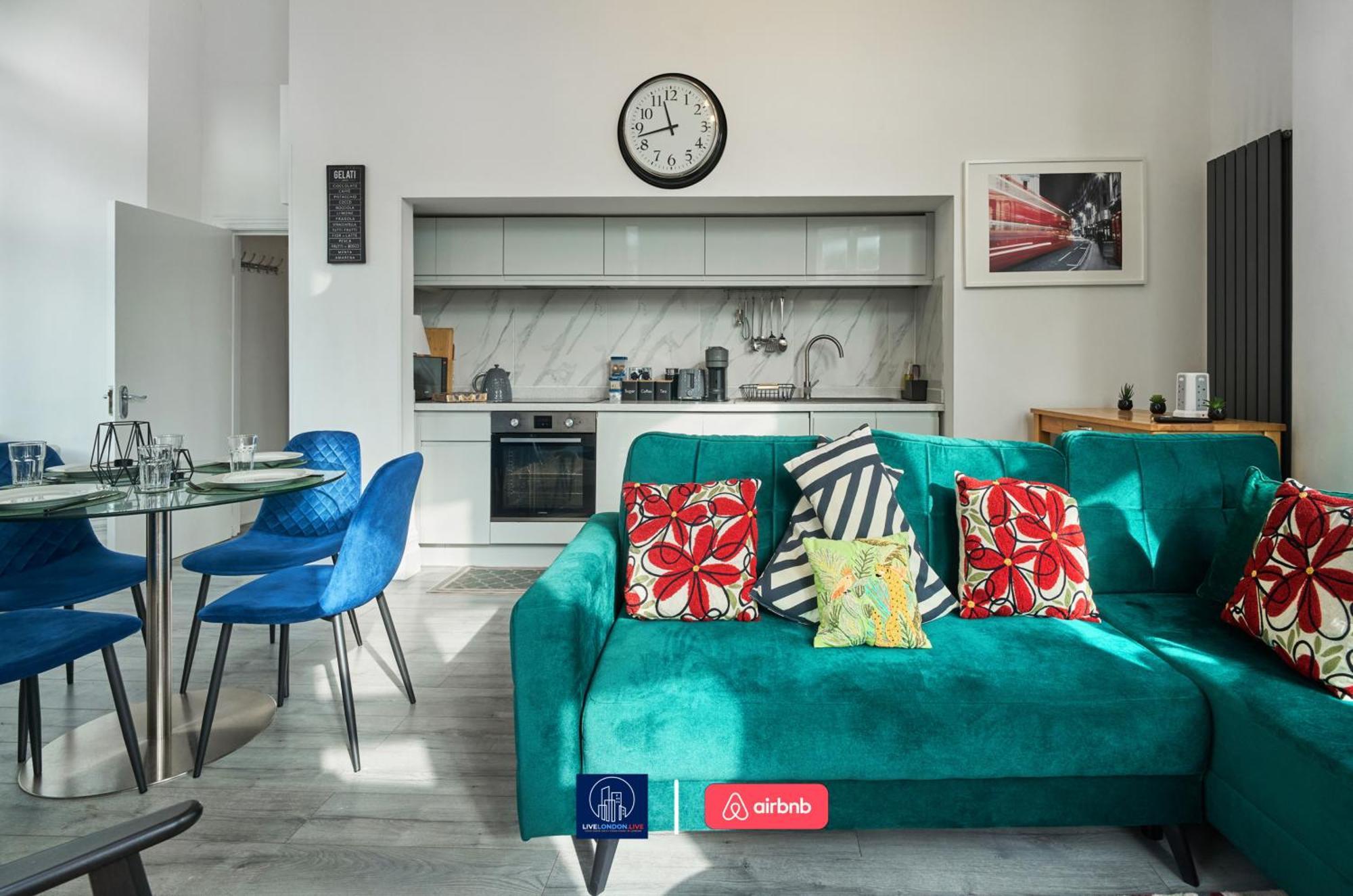 Last-Minute Specials L Sleeps Up To 4 Guests L One-Bedroom Apartment With King Bed And High Ceilings Near Camden By Live London Short Lets & Serviced Accommodation Exterior foto
