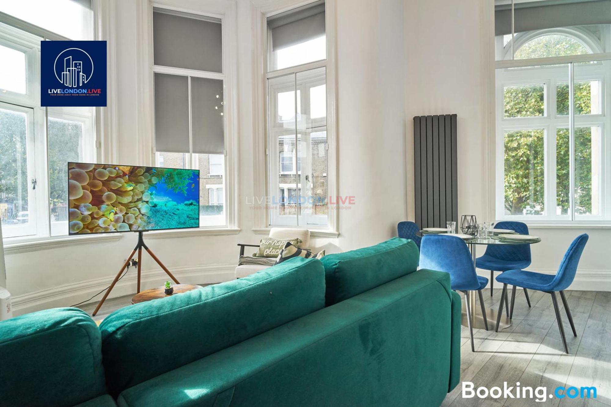 Last-Minute Specials L Sleeps Up To 4 Guests L One-Bedroom Apartment With King Bed And High Ceilings Near Camden By Live London Short Lets & Serviced Accommodation Exterior foto