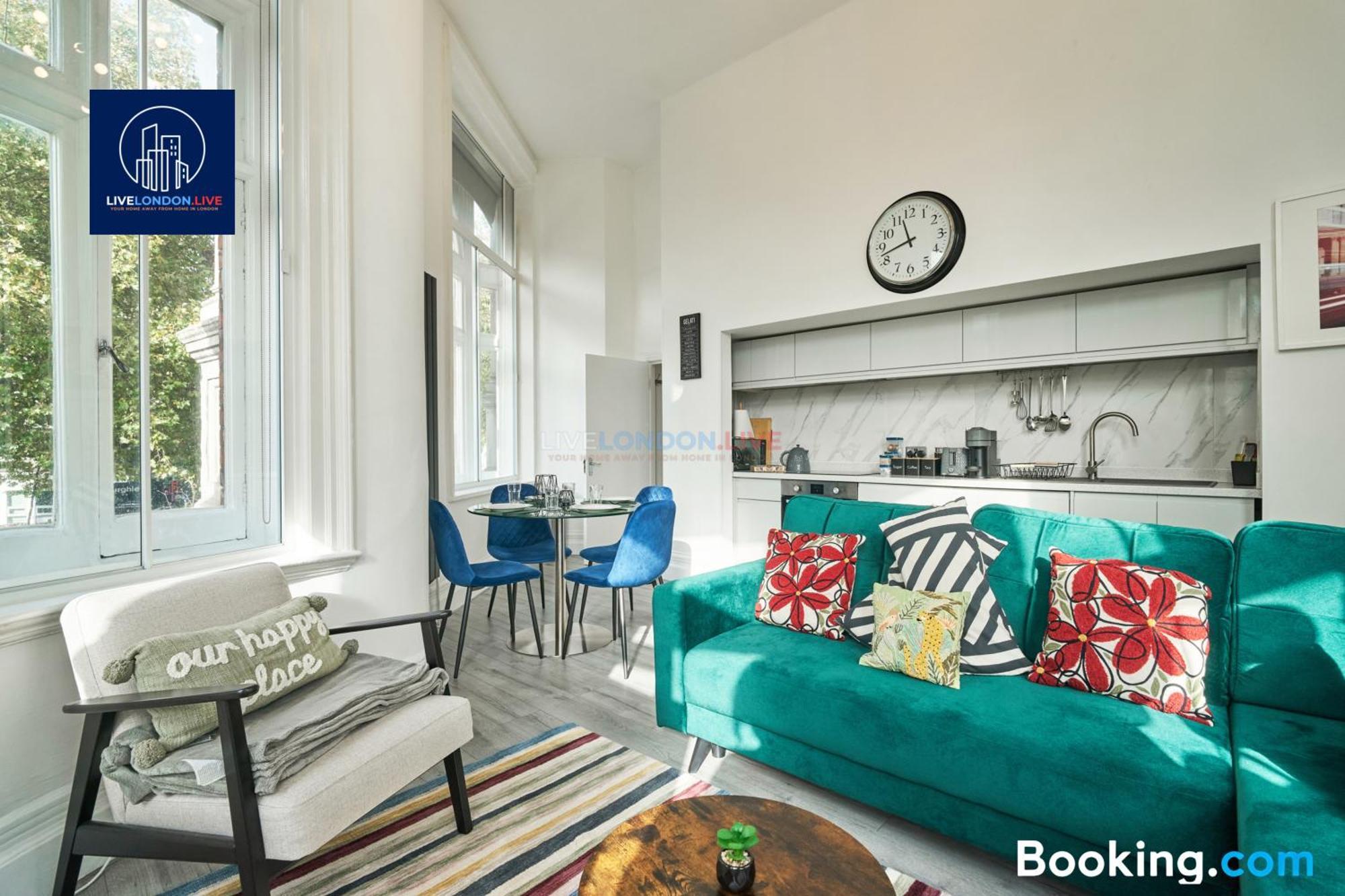 Last-Minute Specials L Sleeps Up To 4 Guests L One-Bedroom Apartment With King Bed And High Ceilings Near Camden By Live London Short Lets & Serviced Accommodation Exterior foto